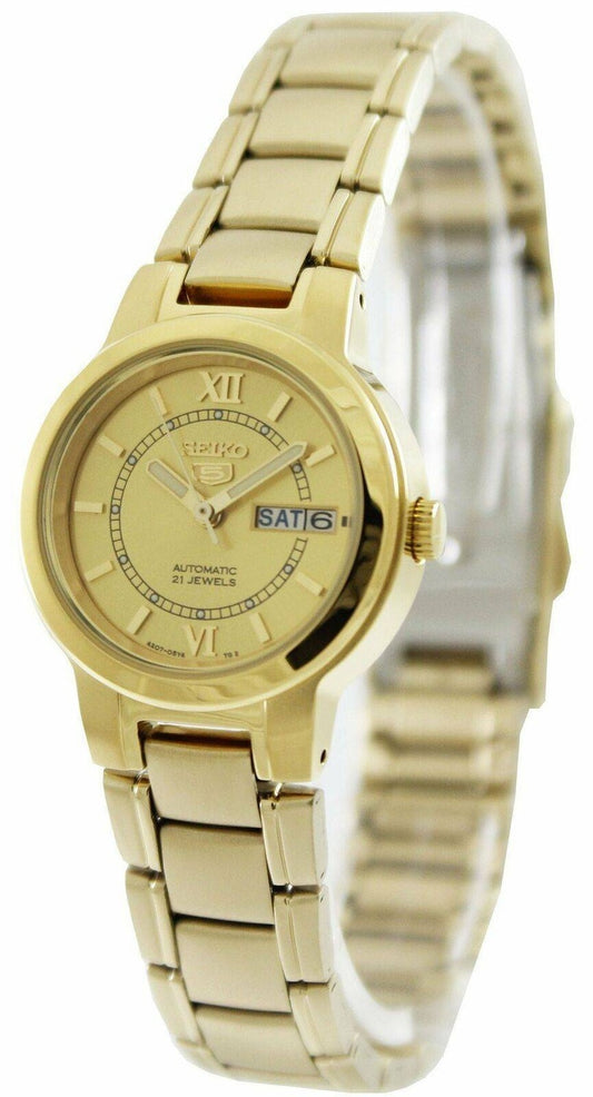 Seiko 5 Automatic 21 Jewels SYME58 SYME58K1 SYME58K Damklocka