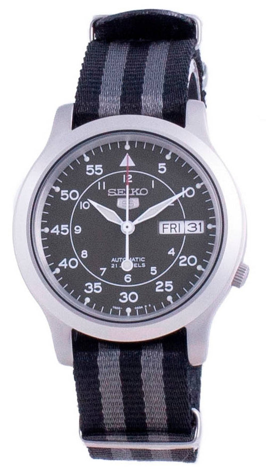 Seiko 5 Military SNK805K2-var-NATOS16 automatisk nylonarmband herrklocka