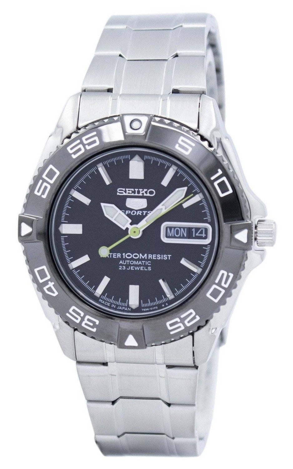 Seiko 5 Sports Automatic Japan Made SNZB23 SNZB23J1 SNZB23J Herrklocka