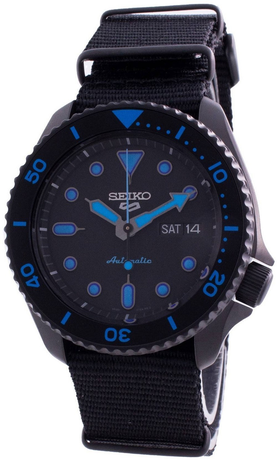 Seiko 5 Sports Street Style Automatisk SRPD81 SRPD81K1 SRPD81K 100M herrklocka