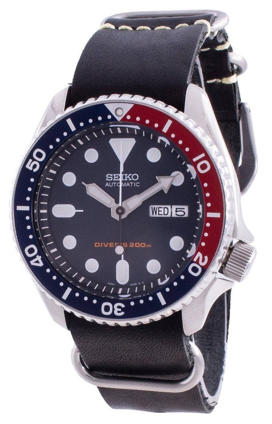 Seiko Automatic Diver's Deep Blue SKX009K1-var-LS19 200M herrklocka