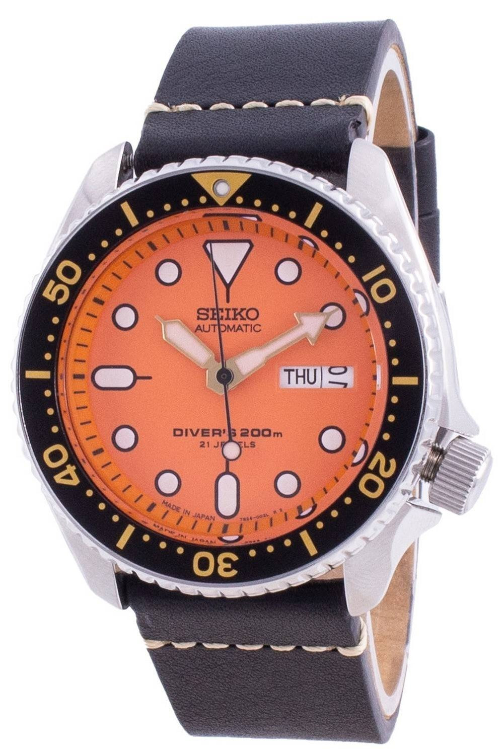 Seiko Automatic Diver's SKX011J1-var-LS20 200M Japan-tillverkad herrklocka