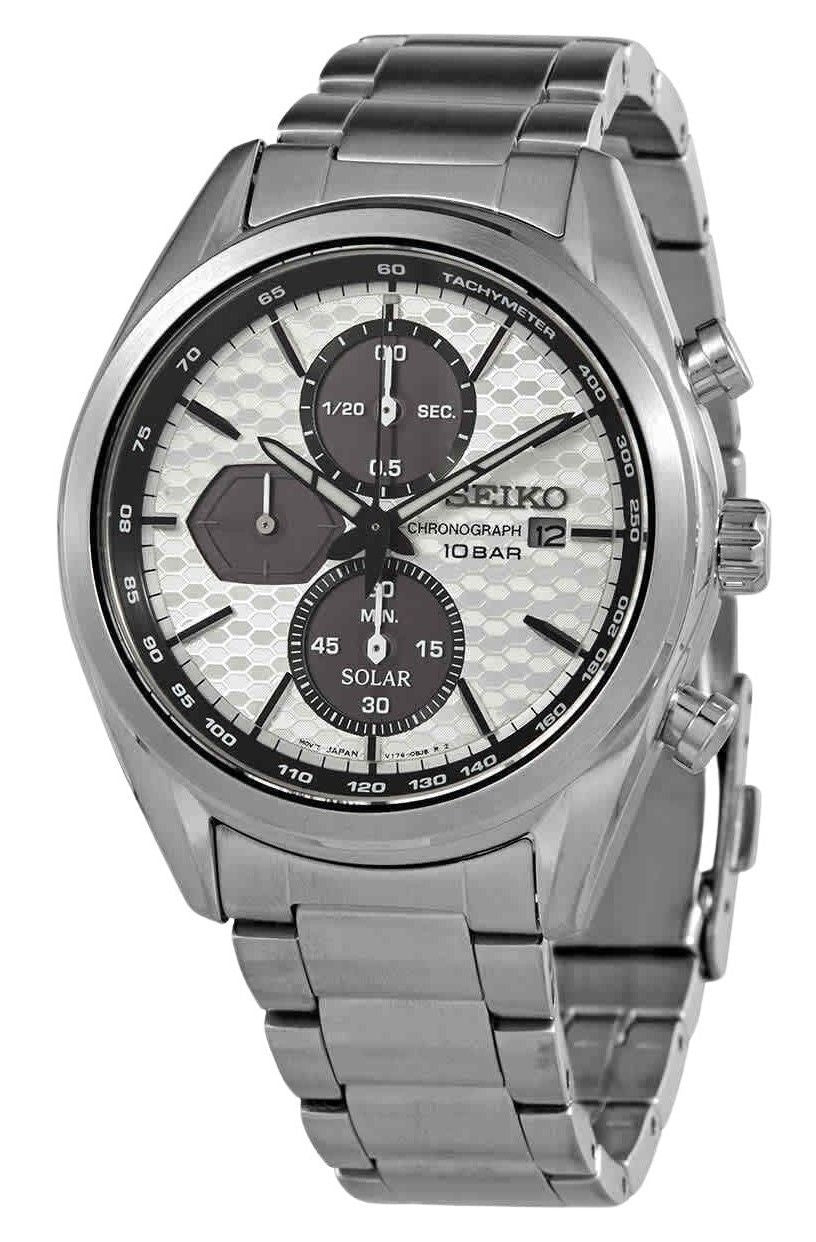 Seiko Discover More Chronograph Solar SSC769 SSC769P1 SSC769P 100M herrklocka