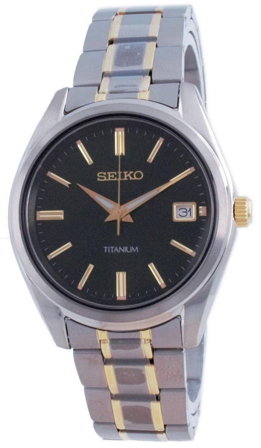Seiko Discover More Titanium Quartz SUR377 SUR377P1 SUR377P 100M herrklocka