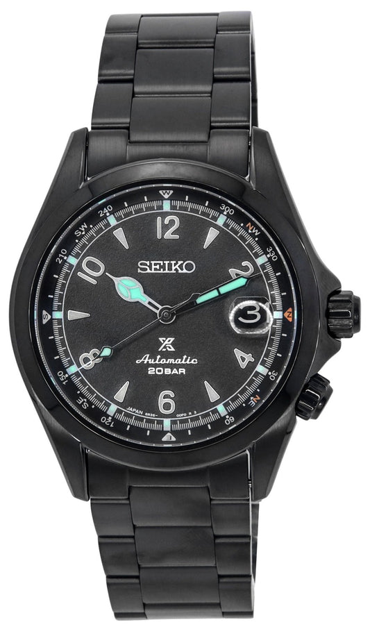 Seiko Prospex Alpinist The Black Series Limited Edition Automatic Diver's SPB337J1 200M herrklocka