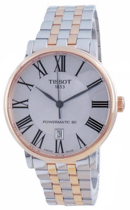 Tissot T- Classic Carson Premium Powermatic 80 Automatisk T122.407.22.033.00 T1224072203300 Herrklocka