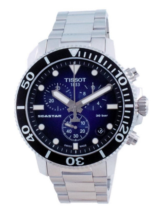 Tissot T-Sport Seastar 1000 Chronograph Quartz Diver's T120.417.11.041.01 T1204171104101 300M herrklocka