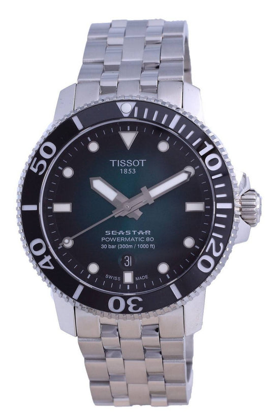 Tissot T-Sport Seastar 1000 Powermatic 80 Diver's Automatic T120.407.11.091.01 T1204071109101 300M herrklocka