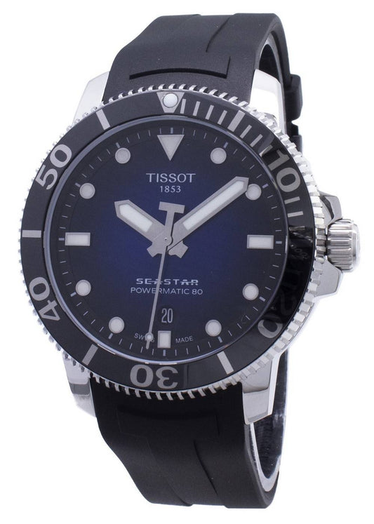 Tissot T-Sport Seastar 1000 T120.407.17.041.00 T1204071704100 Powermatic 80 Automatisk 300M herrklocka