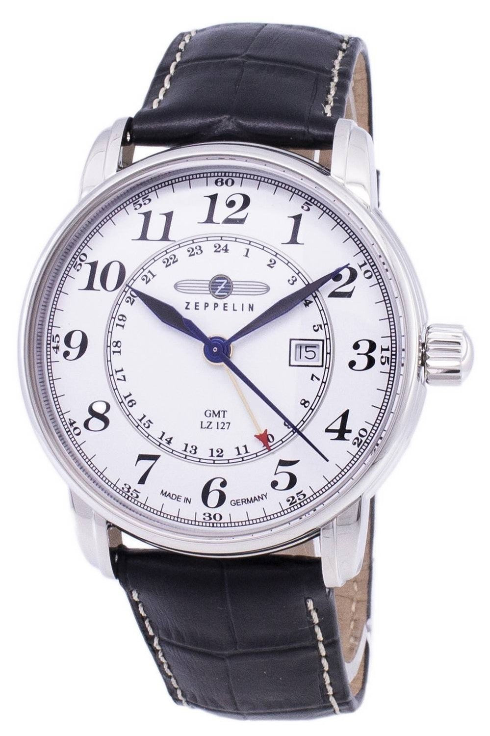 Zeppelin Series LZ127 Graf Germany Made 7642-1 76421 Herrklocka