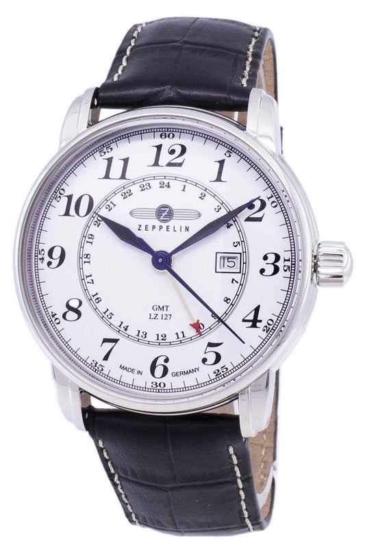 Zeppelin Series LZ127 Graf Germany Made 7642-1 76421 Herrklocka