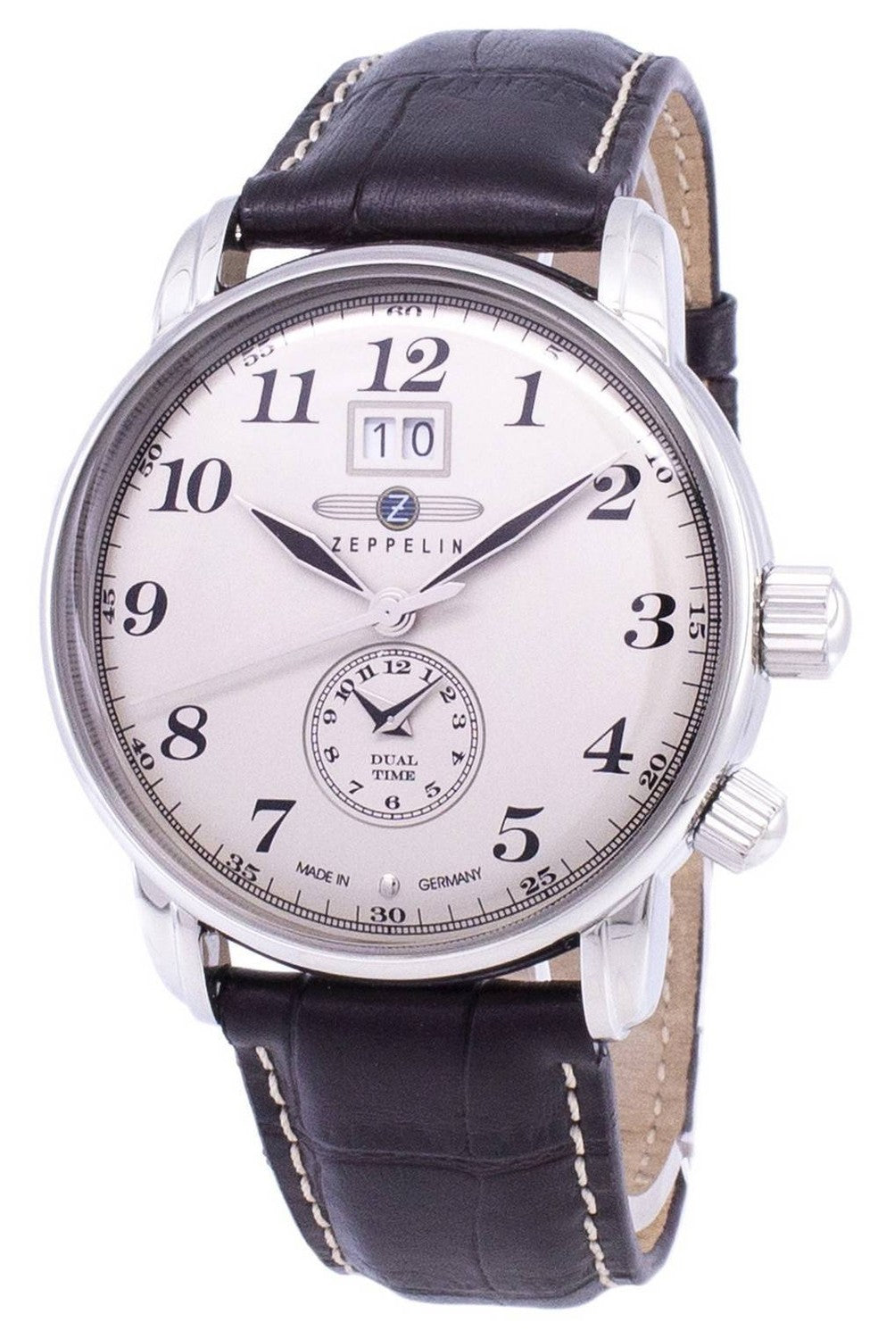 Zeppelin Series LZ127 Graf Germany Made 7644-5 76445 Herrklocka